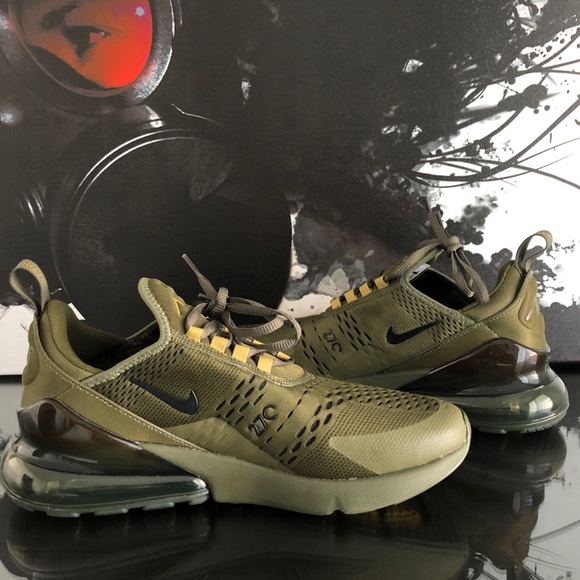 MENS NIKE AIR MAX 270 OLIVE CANVAS | NEW - Picture 5 of 8